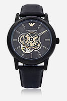 Чоловічий годинник EMPORIO ARMANI Chronograph Automatic Black Dial оригінал AR60012