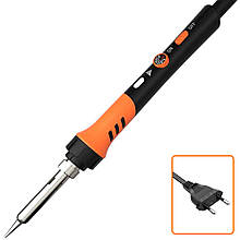 Паяльник із регулюванням температури 200-450°C / індикатор живлення / 60 Вт / Orange