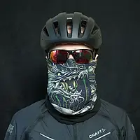 Бафф зимний с флисом Rockbros для велосипеда велобафф мультишарф маска