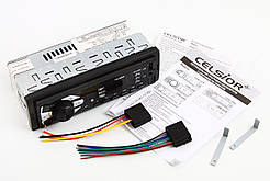 Автомагнітола "Celsior" CSW- 226G MP3/USB/MicroSD/ISO/дод. роз'єм/BlueTooth (без радіатора) (зелена підсв.)