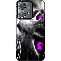 Силіконовий чохол Epik для Motorola Edge 40 Neo з картинкою Красивий кіт