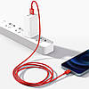 Кабель зарядный Baseus USB - Lightning Superior USB Cable 2 м Red (CALYS-C09), фото 9
