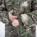 Зимовий бушлат Grifon мультикам (Омні-Хіт + синтепон) з подвійним замком (Omni-Heat) 54, фото 3