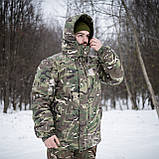 Зимовий бушлат Grifon мультикам (Омні-Хіт + синтепон) з подвійним замком (Omni-Heat) 54, фото 6