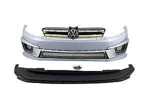 Передній бампер на Volkswagen Golf VII 2012-2017 року ( стиль Golf R400)