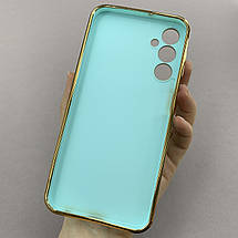 Чохол для Samsung Galaxy A24 4G (A245F) глянцевий із золотою окантовкою чохол на самсунг а24 4г бірюзовий h7y, фото 3