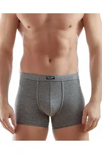 Чоловічі однотонні труси боксери сірі Enrico Coveri EB1002