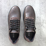 Акція розпродаж Чоловічі кросівки класичні вінтажні коричневі шкіряні взуття Rosso Avangard LionBrown Vintage, фото 6