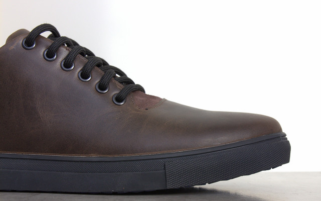 Мужские кроссовки классические винтажные коричневые кожаные обувь осень весна Rosso Avangard LionBrown Vintage 2032280533