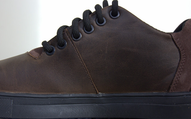 Мужские кроссовки классические винтажные коричневые кожаные обувь осень весна Rosso Avangard LionBrown Vintage 2032280533