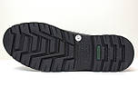 Rosso Avangard Bridge Toro Black зимове чоловіче взуття черевики шкіряні на хутрі на підошві з протектором, фото 10
