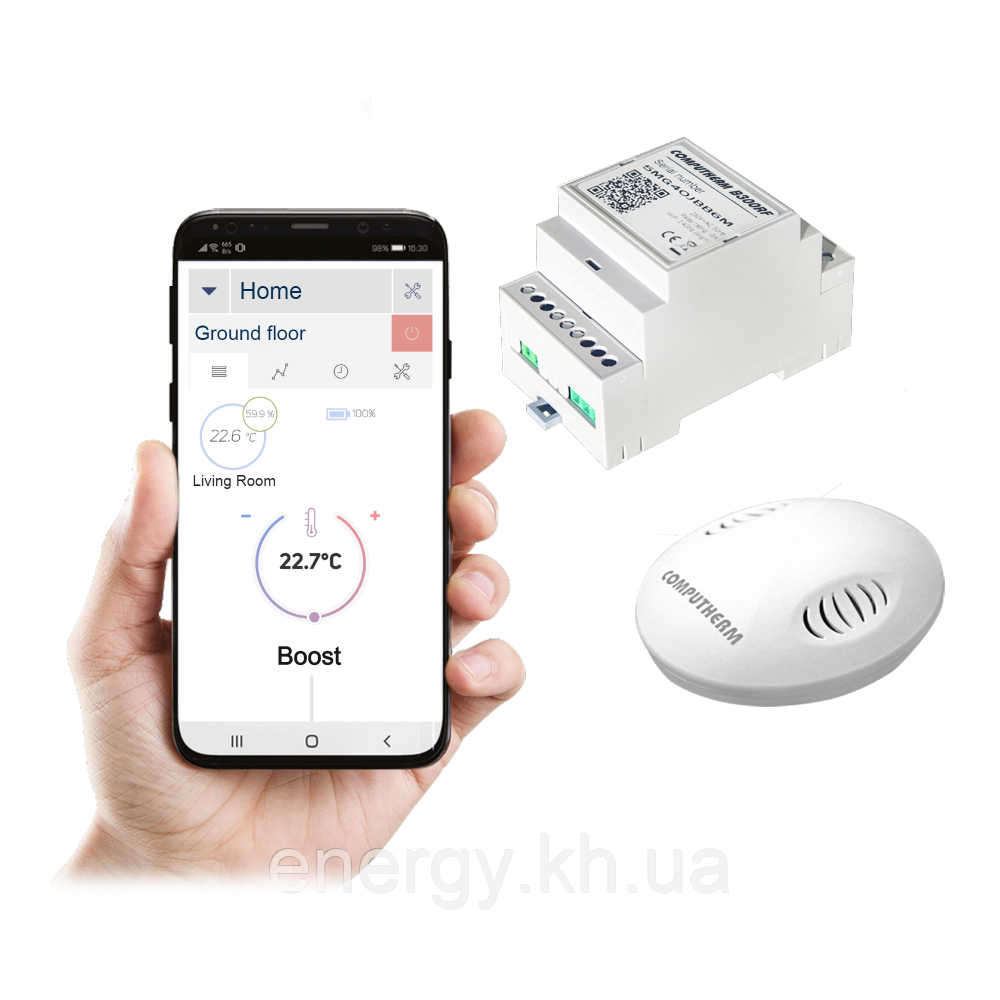 COMPUTHERM B300RF Wi-Fi бездротовий тижневий програматор