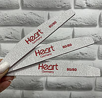 Пилка для нігтів Heart Half 80/80