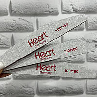 Пилка для нігтів Heart Half 100/180