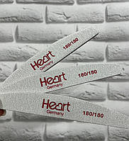 Пилка для нігтів Heart Half 180/180
