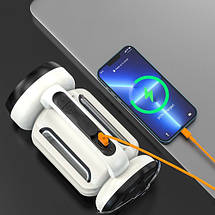 Ліхтар переносний CH-22023-COB, power bank, вбудований акумулятор, ЗУ Type-C, Box, фото 5