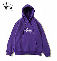 Теплый худи Stussy на флисе, Размер L