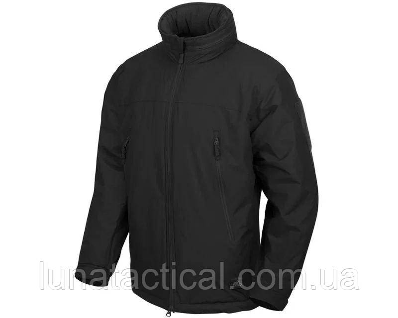 Куртка зимова Helikon-Tex Level7 Climashield Apex 100 g Black, тактична утеплена чоловіча чорна куртка НАТО