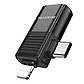 Перехідник 2в1 Type-C та Lightning на USB для підключення флешок HOCO (USB2.0 OTG). Black, фото 6