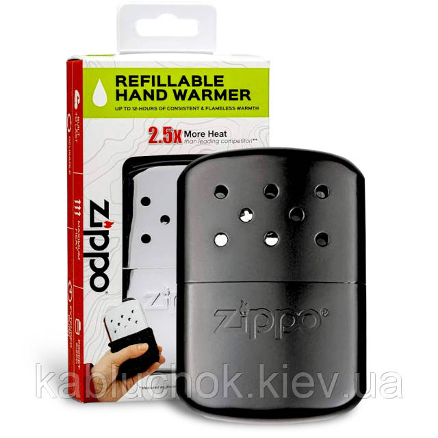 Грелка для рук Zippo Hand Warmer 12 Hour бензиновая многоразовая