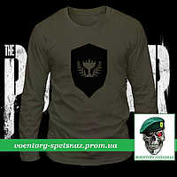 Военный реглан Орден Испивающие Души Warhammer 40000 олива потоотводящий (футболка с длинным рукавом)
