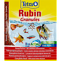 Корм Tetra Rubin Granules для акваріумних рибок, для яскравості забарвлення, 15 г (гранули)