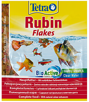 Корм Tetra Rubin Flakes для акваріумних рибок, для забарвлення, 12 г (пластівці)