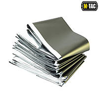 Термоодеяло спасательное M-Tac 210х160 Олива (