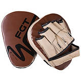 Лапи боксерські вигнуті (2 шт.) FLEX FGT FT3018 25х18х5 см, фото 2