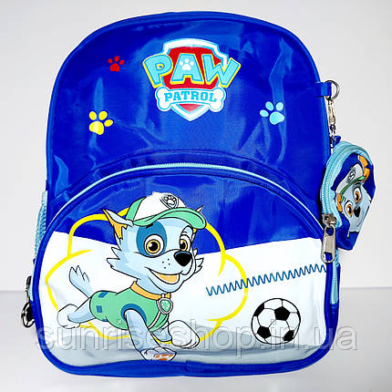 Дитячий рюкзак щенячій патруль синій, фото 1