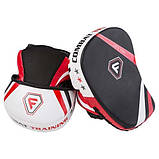 Лапи боксерські вигнуті (2 шт.) FLEX CombatTraining FT/FP-3077W 24х18х5 см, фото 3
