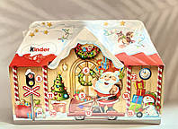 Kinder 3D House Новогодний адвент календарь домик со сладостями 234г
