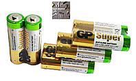 Батарейка пальчик GP super alkaline battery лужна AA LR6