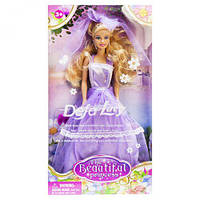 Кукла невеста "Defa Lucy" (в фиолетовом платье) [tsi112632-TCI]