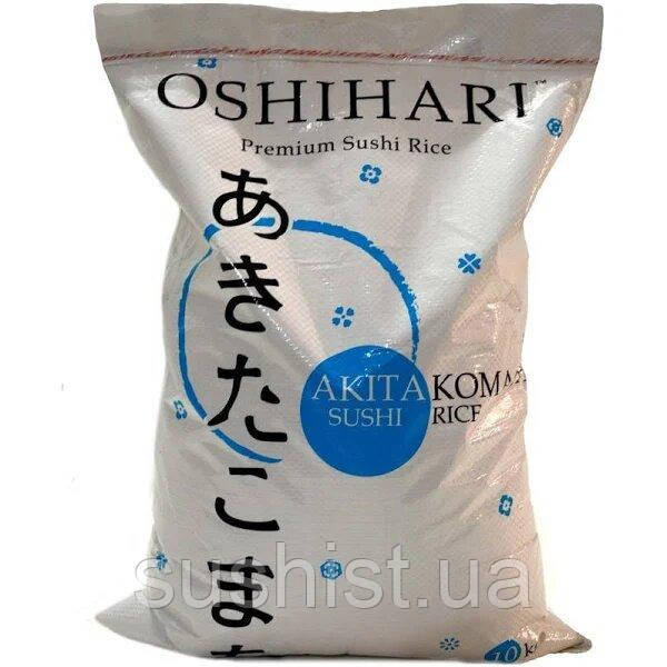 Рис для суші Akitakomachi Oshihari 10 кг, фото 1