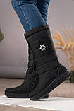 Дутики зимові жіночі на замок високі, фото 2