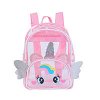Дитячий рюкзак Єдиноріг рожевий для дівчинки / FS-2227