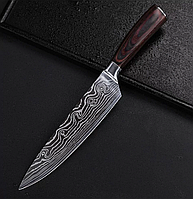 Нож шеф-повара 8 дюймов Santoku