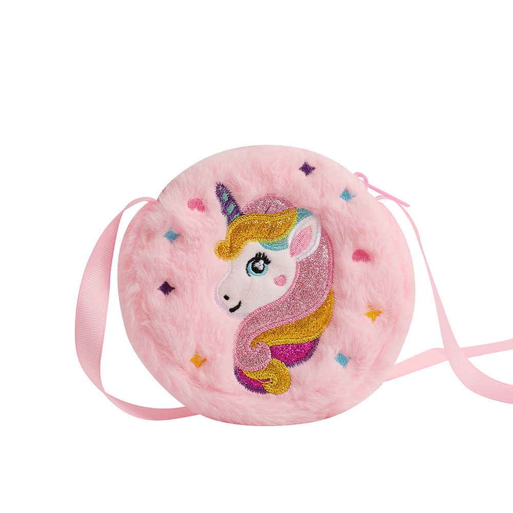 Маленька дитяча сумочка Єдиноріг рожева для дівчинки / FS-2228
