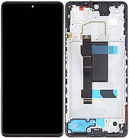 Дисплей модуль тачскрин Xiaomi Redmi Note 12 Pro 5G/X5 Pro 5G черный TFT в рамке