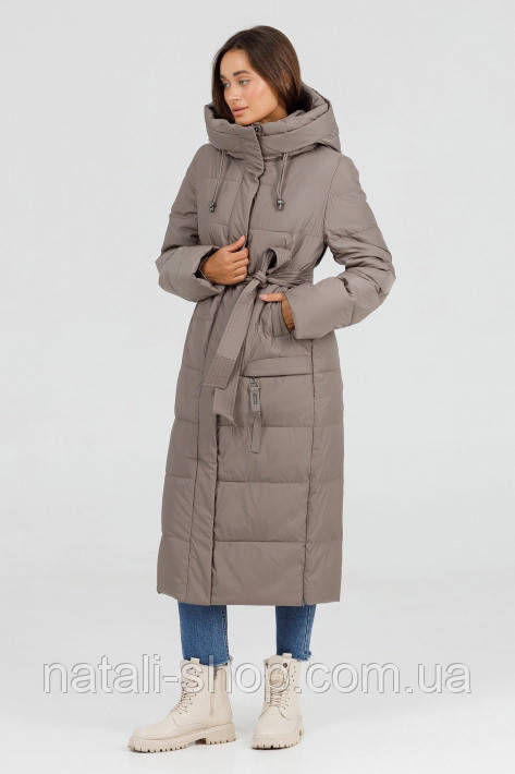 Пальто зимове жіноче LORA DUVETTI 905, 46 розмір