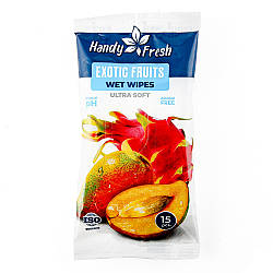 Серветка волога "Handy fresh" Exotic (15 шт./пач.)(130уп/ящик)