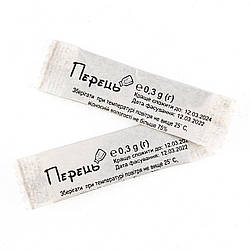 Перець чорний в стіках 0,3г/шт (75гр/уп)(1уп/250шт)