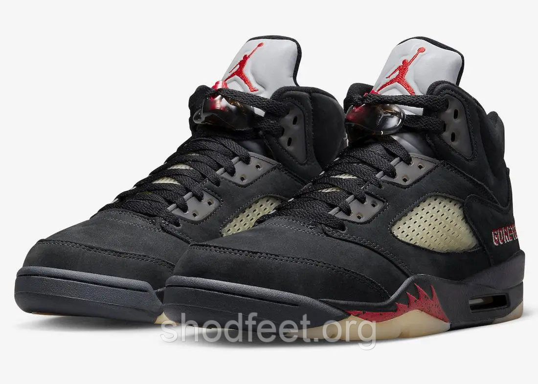 Чоловічі кросівки Air Jordan 5 GORE-TEX “Off-Noir”