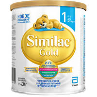 Детская смесь Similac 1 Gold +0 мес. 400 г (5391523058100) - Вища Якість та Гарантія!