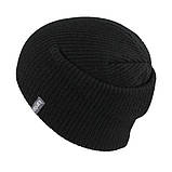 В'язана шапка КАНТА розмір універсальний 50-60 Чорний (OC-452), фото 2