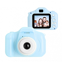 Дитячий цифровий фотоапарат Kids Camera X200 VigohA з записуванням відео Блакитний