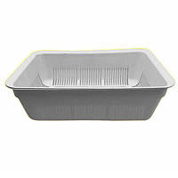 Туалет для кішок глибокий із сіткою Фауна Дніпр 40х27х13 см Сірий