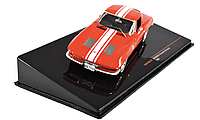 Коллекционная модель авто 1/43 Chevrolet Corvette Stingray (C2) Red|White 1963 IXO