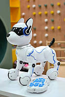 Робот собака на радиоуправлении интерактивная на аккумуляторе